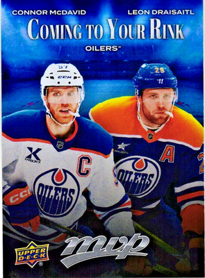 Connor McDavid / Leon Draisaitl 2025-2026 Upper Deck MVP Hockey