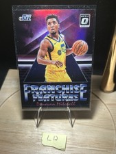 2018 Donruss Optic Franchise Feature #29 Donovan Mitchell Jazz Purple Holo Prizm