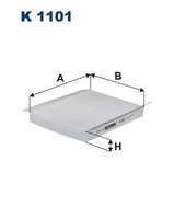 Filtron Filter, Innenraumluft K 1101 FüR Lancia Fiat UAZ