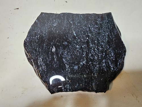 Losa de hematita especular brillante lacada pulida -de la mina Champion Michigan - Imagen 6 de 9