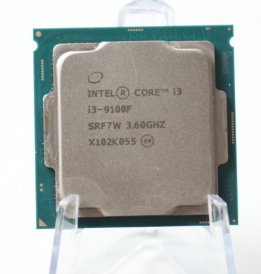 9th Gen Intel Core i3-9100F 3.60GHz 4-Core LGA1151 6MB Desktop CPU SRF7W-V. Good