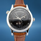 Jaeger-LeCoultre 142.8.92 Master Geographic Black Dial 38mm 2000sBXP
