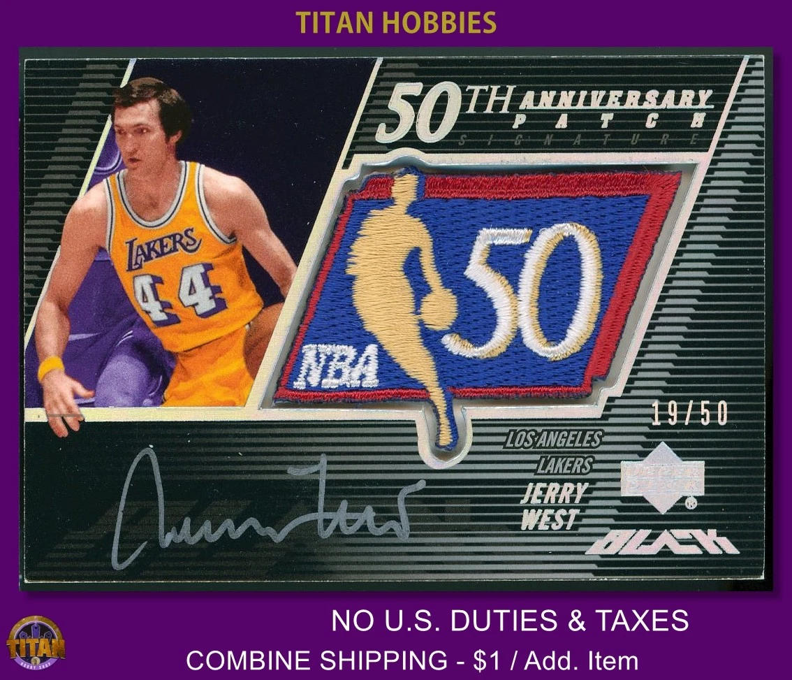 Upper Deck Jerry West Basketball Autographed Sports Trading Cards