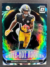2022 Donruss Optic - White Hot Rookies Silver Holo Prizm George Pickens