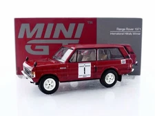 MINI GT 1/64 - LAND ROVER RANGE ROVER - WINNER INTERNATIONAL HILL RALLY 1971 MGT