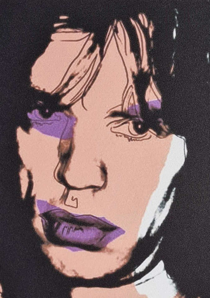 ANDY WARHOL * Mick Jagger * 50 x 40 cm * signed lithograph * limited # 40/200 - Bild 4 von 4