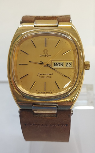 Vintage Omega Seamaster TV Dial Day Date 34mm Cal 1020 Ref 166.0266 - Bild 1 von 10