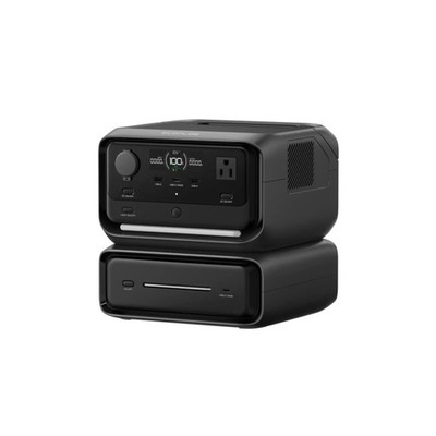 EcoFlow RIVER 3 Plus Portable Power Station Extra EB300 Battery (Black)