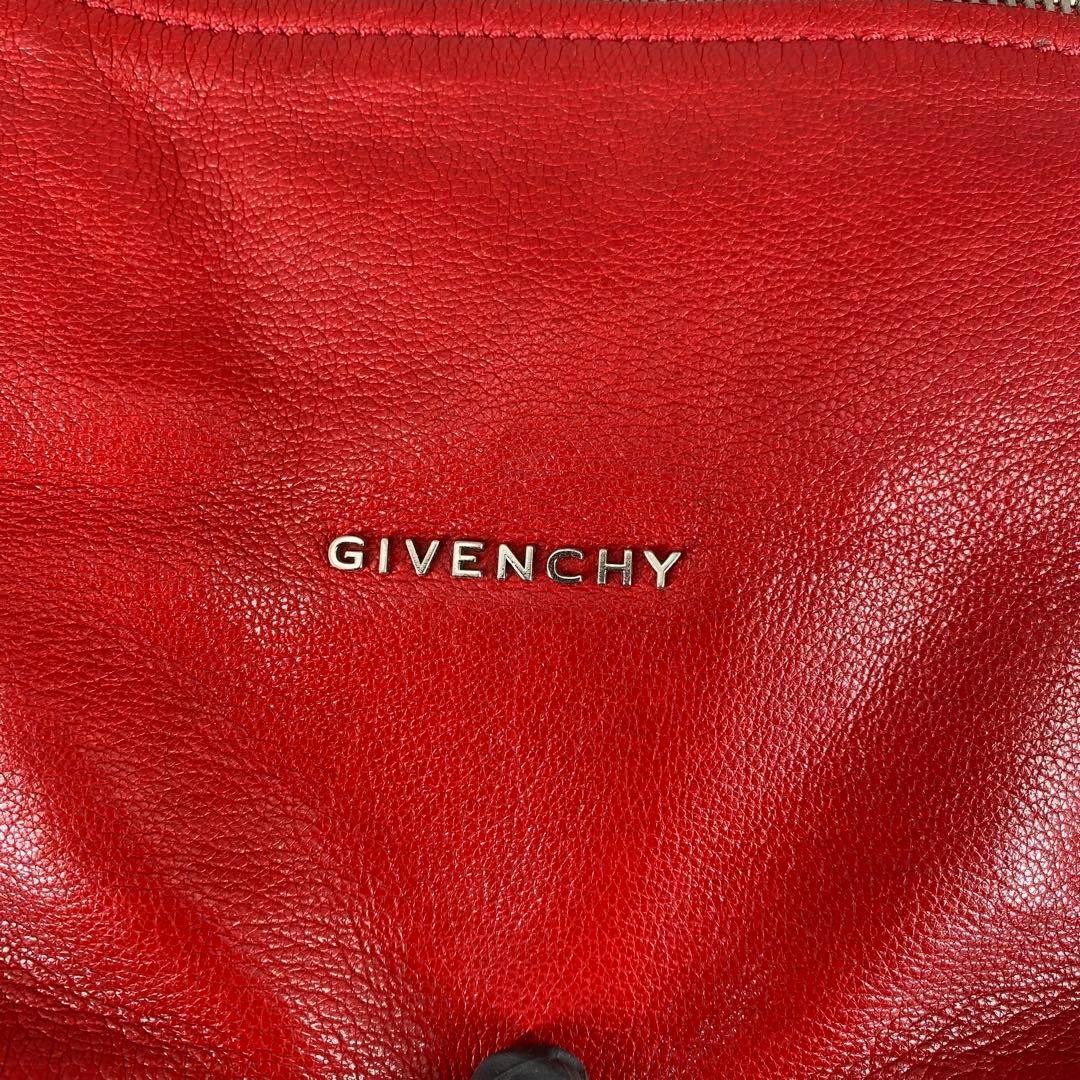 Givenchy Pandora handbag leather red thumbnail 14
