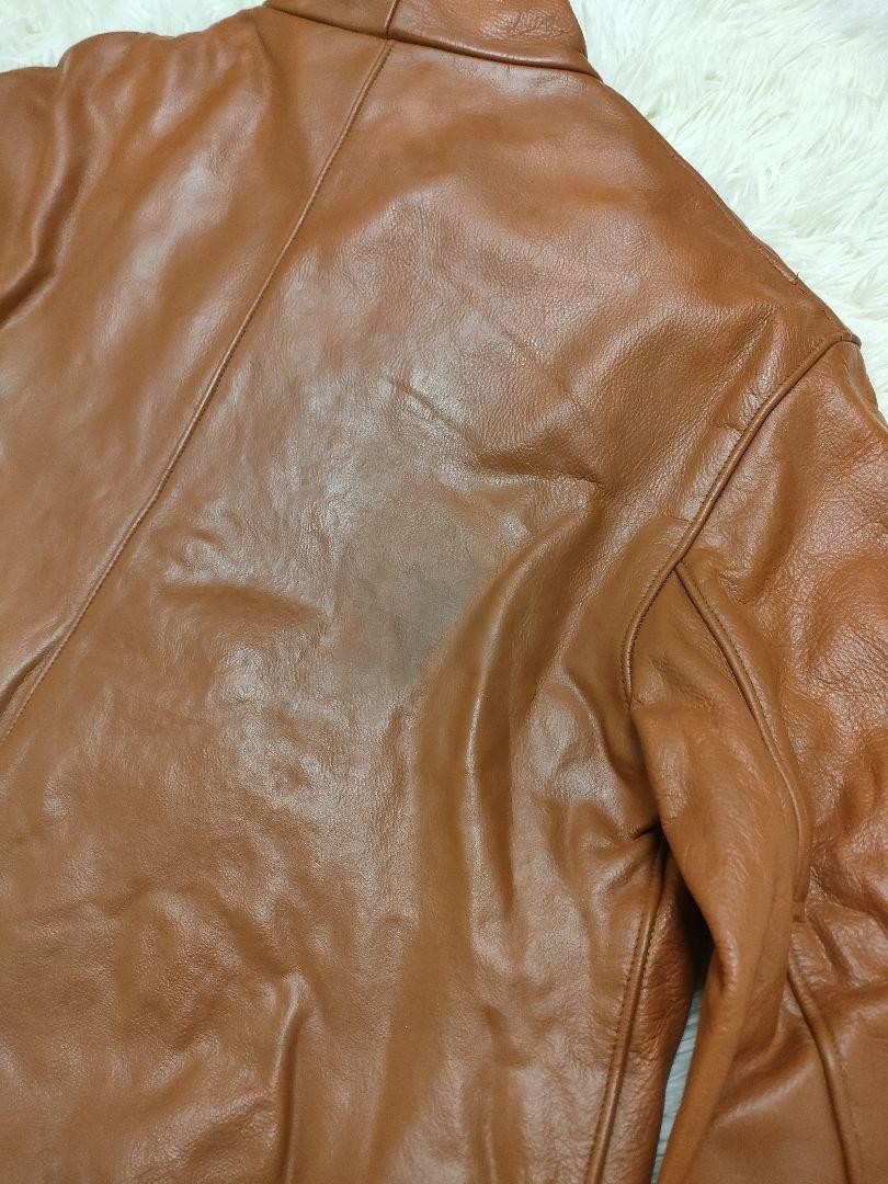 Vintage Rare Polo Ralph Lauren Native American pattern leather bomber jacket image 6