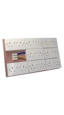 MDF Board Relay Contactor Timer Switch Hydroponic Light Fans 6-26 UK plug socket