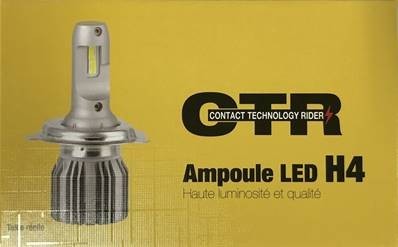 Ampoule LED H4 TECNO GLOBE 36W moto et voiture pour éclairage avant 6000K