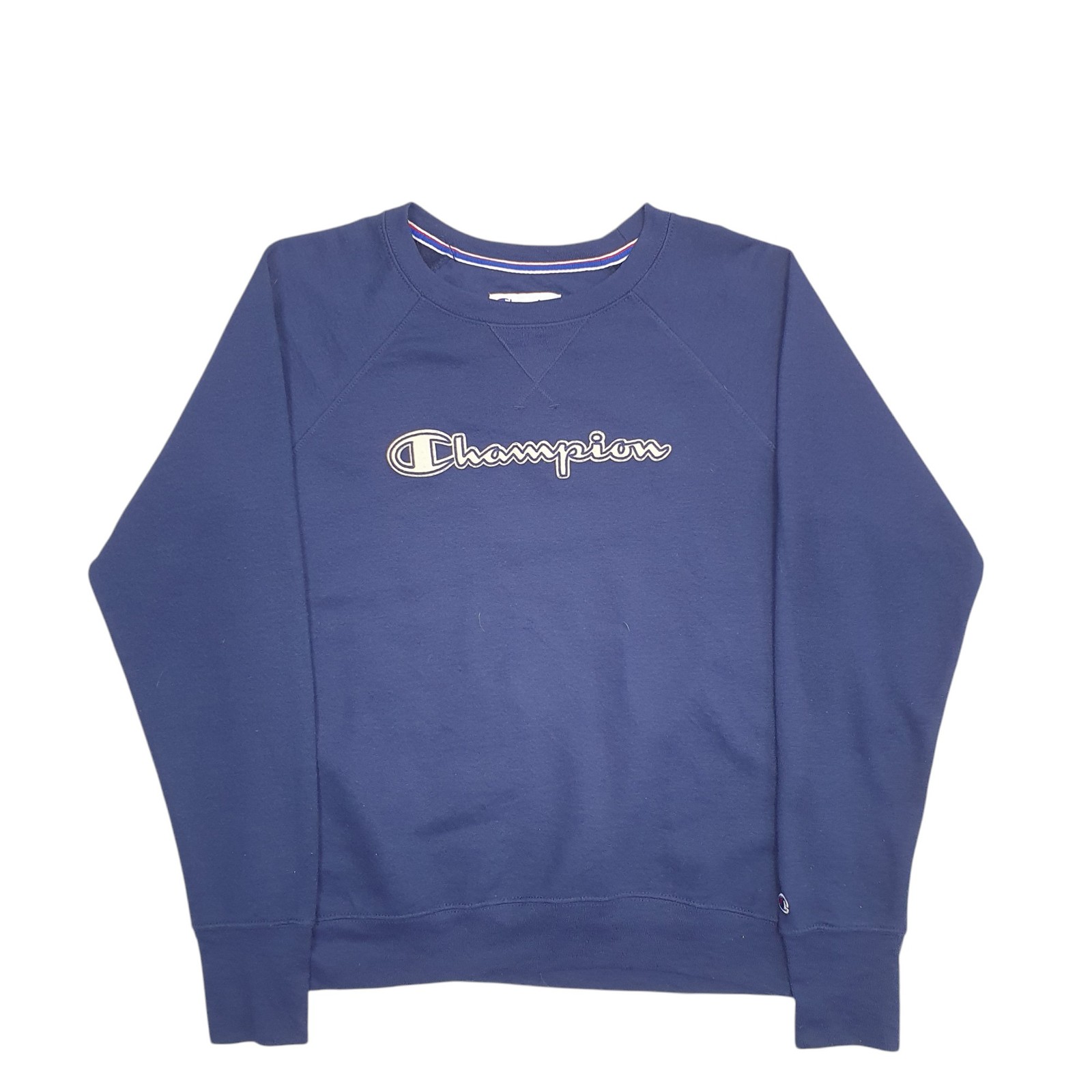 CHAMPION Crewneck Spellout Jumper Sweatshirt Womens S