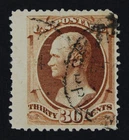 CKStamps: US Stamps Collection Scott#217 30c Hamilton Used