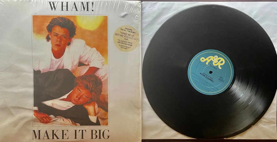 Custom Made Vinyl LP Record Album Adam & Rafael Make It Big 2018 RARE Free Post - Image 3 of 4