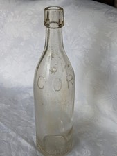 1920 Corona Pure Carbonated Drinks Bottle Thomas/Evans Dad Grandad Fathers Day