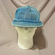 M&M Mars Vintage DenimAdjustable One Size Made in USA Snapback Hat