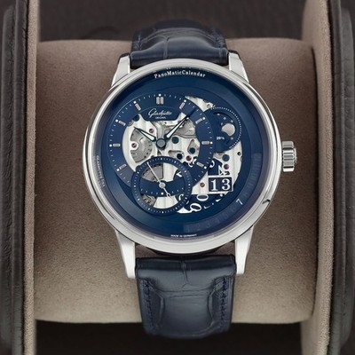 Glashutte Original PanoMaticCalendar Platinum Limited 42mm 1-92-11-01-03-61