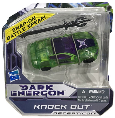 Transformers Knock Out Prime Dark Energon Deluxe Class New No Backing Card READ