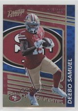 2022 Panini Prestige Franchise Favorites Xtra Points Blue /299 Deebo Samuel 18t1