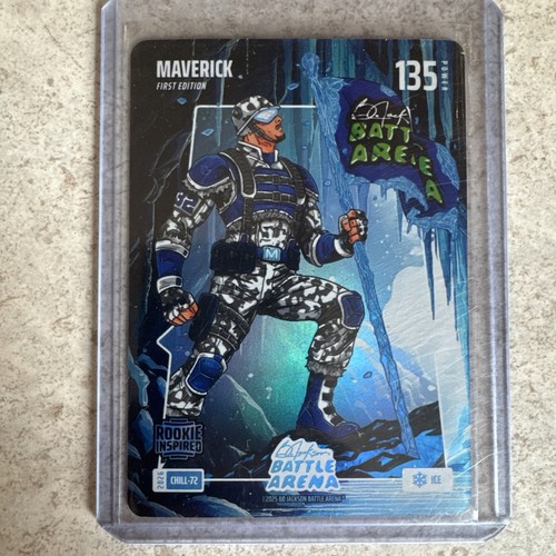 Bo Jackson Battle Arena 2026 1st Edition Maverick Ice Battlefoil Cooper Flagg