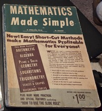 Mathematics Made Simple by A. Sperling M. Stuart, Revised Enlarged Paperback