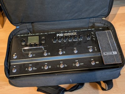 Line 6 POD HD500x Multieffekt E Gitarre   Inkl. Tasche & Netzteil 