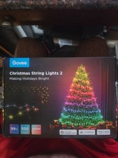 Govee String Lights 2S, 300 LED, 99ft, RGBWIC, Multicolor, App Control