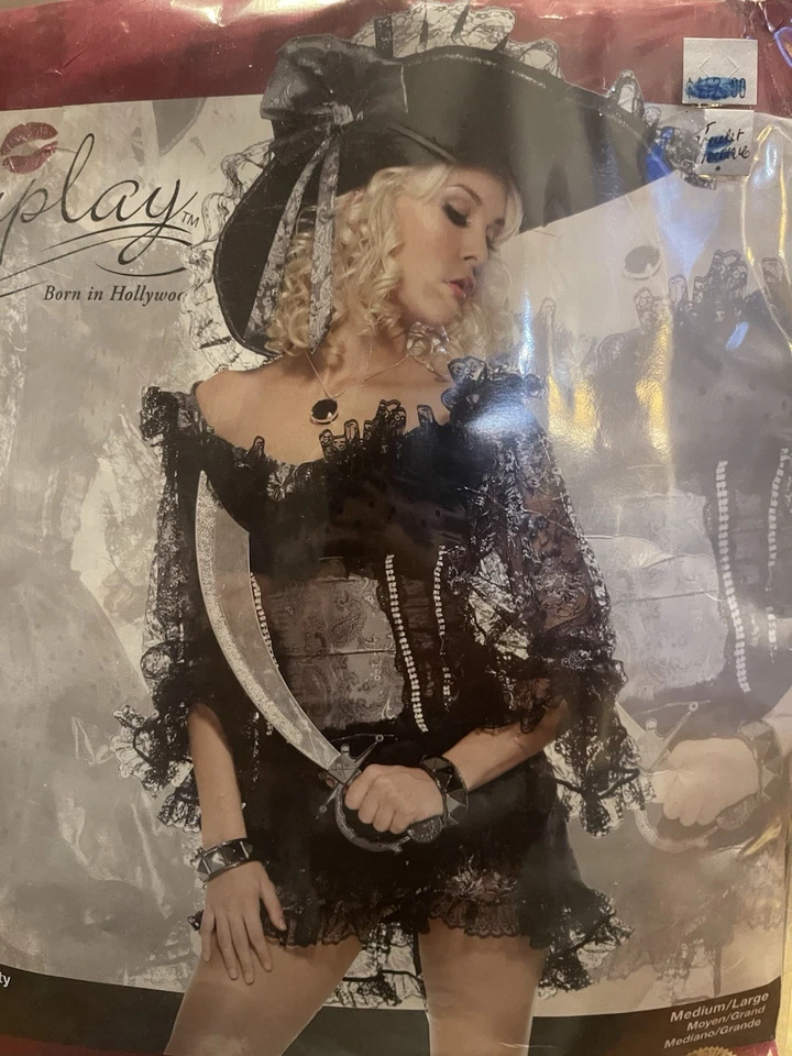 Forplay FP-558432, Disfraz de Belleza Bucanera Disfraz de Halloween Mediano/Grande Foto 4 de 4