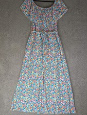 Lane Bryant Floral Convertible Off-The-Shoulder Maxi Dress 14/16 Cottagecore