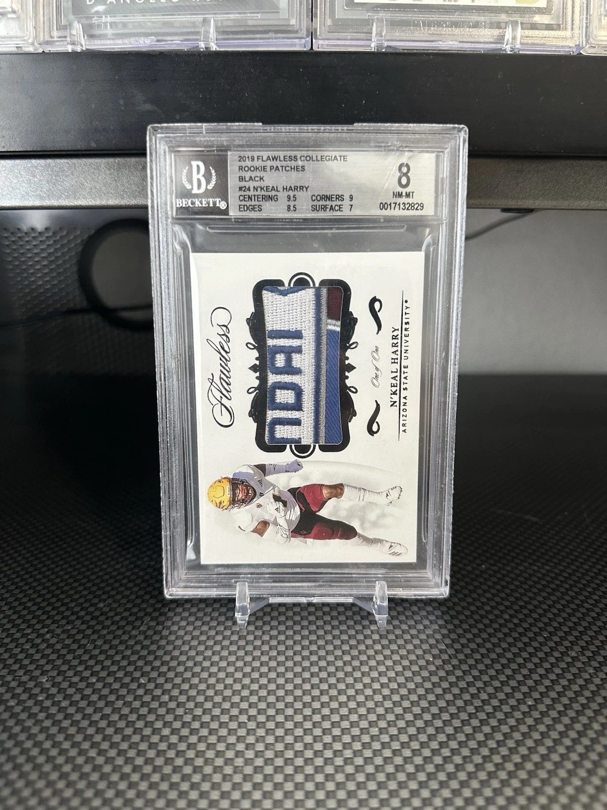 N'Keal Harry Panini Flawless Collegiate Rookie Patches #24 Base