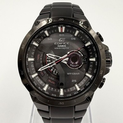 CASIO Edifice 5142 EQW 1000A Radio Solar SS Men s Watch CASIO From Japan