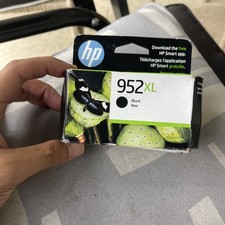 HP F6U19AN Black Ink Cartridge Genuine OEM NEW 952XL 952 Dec/2026