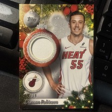 2025 Topps Holiday-relics Duncan Robinson /99 Game Used #PR-DR