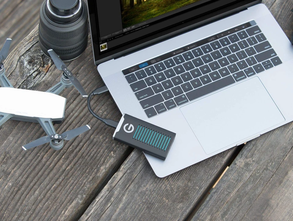 G-Technology 2TB G-DRIVE mobile SSD  External - USB-C (USB 3.1), Up to 560 MB/s - Image 3 of 4