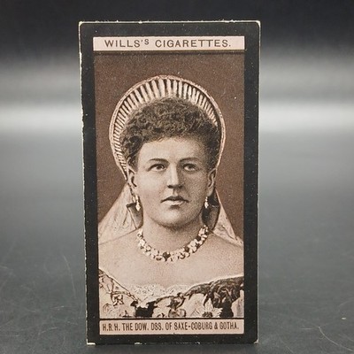 Antique Wills Portraits Of Royalty GRAND DUCHESS MARIE Tobacco Cigarette Card