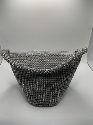 Evening Bag Small Jeweled Bag. Very Elegant Bag Handle Few Jewels Unattached
