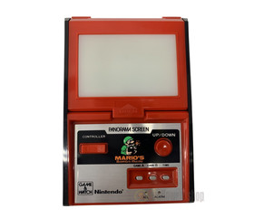 Nintendo Game & Watch Panorama Screen Mario's Bombs Away 1983 CIB Japan Tested