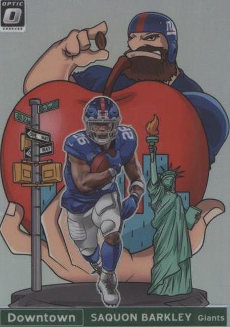 2020 Panini Donruss Optic Saquon Barkley #DT-19 for sale | eBay
