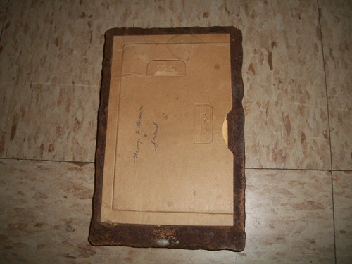 1930 década de 1940 Marco de imagen compuesto de postal tema pionero con imagen de la Segunda Guerra Mundial 4,5x7 - Imagen 6 de 11