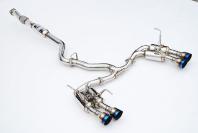 #ad INVIDIA GEMINI R400 Quad Titanium Tip Catback Exhaust for Subaru WRX STi 15 21 $1799.98
