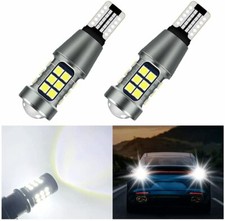 2PCS LED Reverse Back Up Light Bulb 921 912 W16W T15 906 916 Super White 6000K