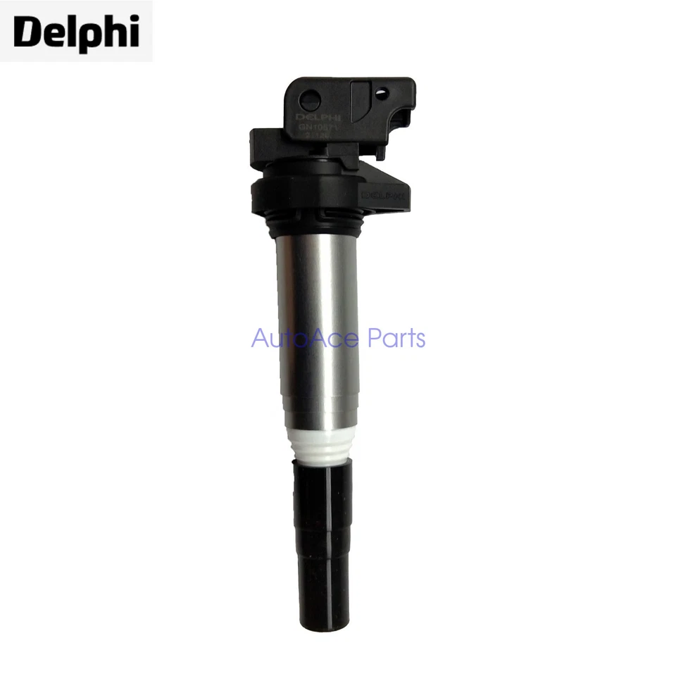 12138647689 Genuine Delphi Ignition Coils Metal x 6 for BMW 128i 328i 740i L6 - Image 4 of 4
