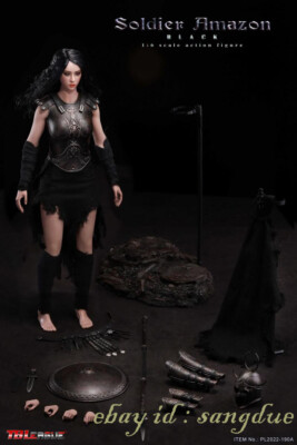 TBLeague 1/6 Female Figure Amazon Warrior Black PL2022-190 Figure