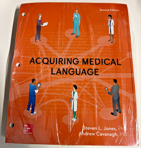 Acquiring Medical Language 2nd Edition, Steven Jones, Sealed, Loose Leaf New