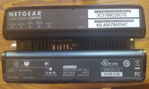 Netgear Cable Modem CM500 - Photo 2/5