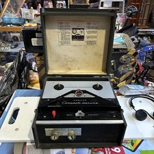 Vintage Webcor Compact Deluxe Reel Ato Reel Recorder Model Ep2202-1a-not Tested