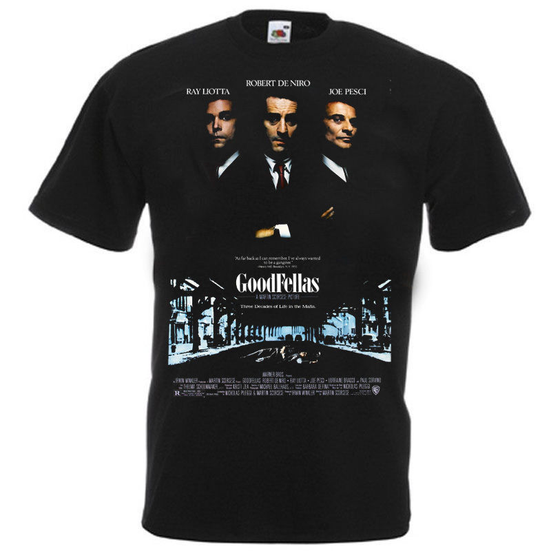 GoodFellas Movie Poster T shirt Black all sizes | eBay