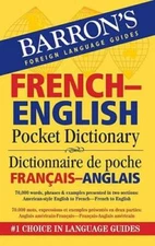 Barron's French-English Pocket Bilingual Dictionary (Barron's Foreign Lan - GOOD