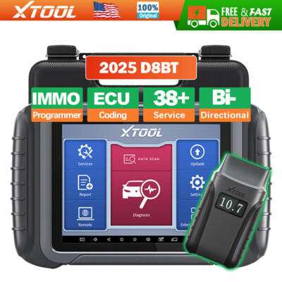XTOOL D8 BT Bidirectional Scanner Full Systems Diagnostic OBD2 Code Reader Tool